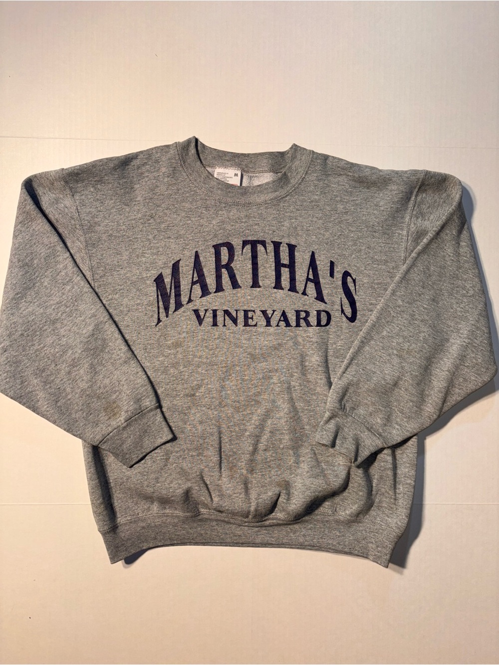 Vtg Wilson Sports Martha’s Vineyard Spellout 90’s Pullover Crewneck Sweatshirt M